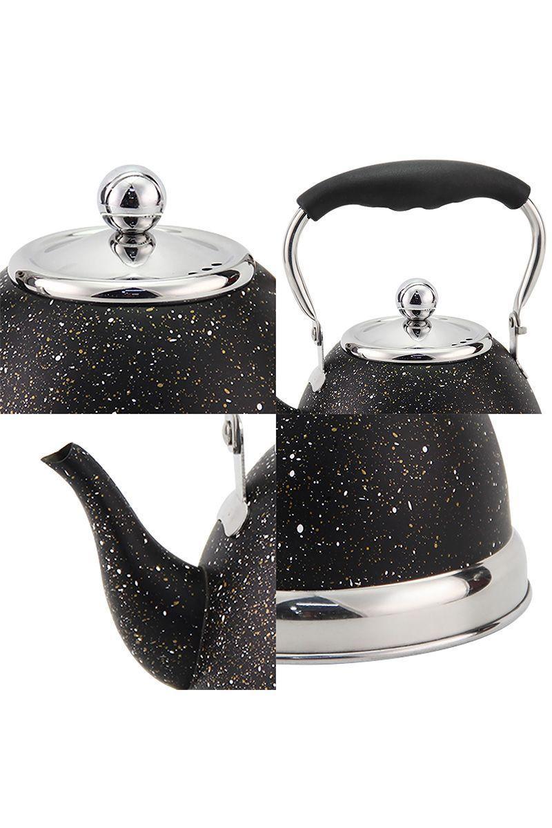Tetera Acero Inoxidable 1,5 Litros Negro-5