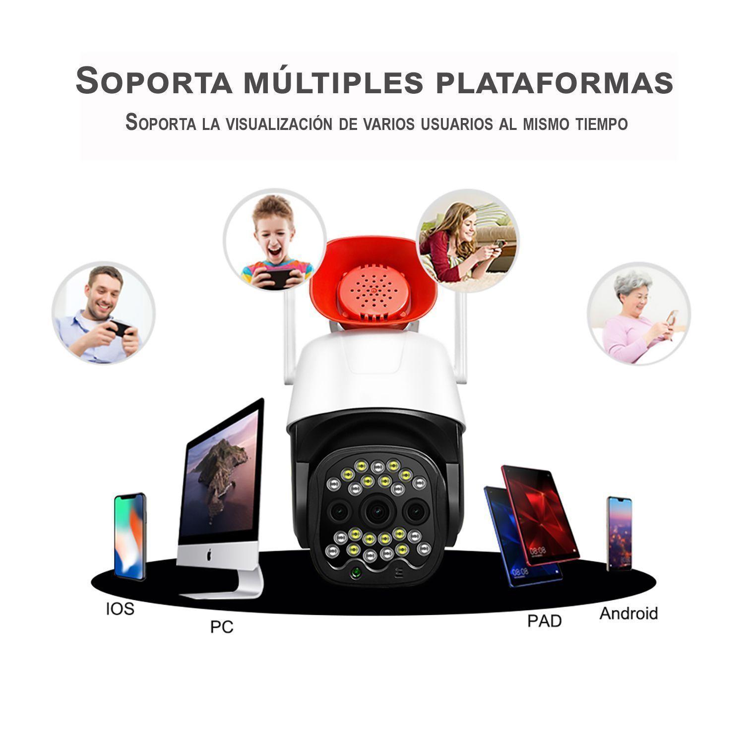Cámara Seguridad Exterior IP WIFI Full HD Robótica Domo IP1150-1