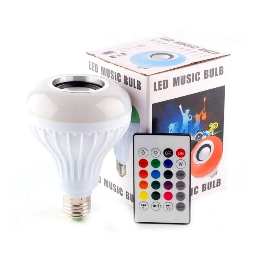 Ampolleta Musical Parlante Led Ampolletas-0