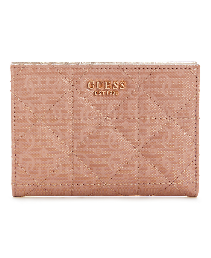 Billetera Guess Malia Slg Fold Up Crema-0