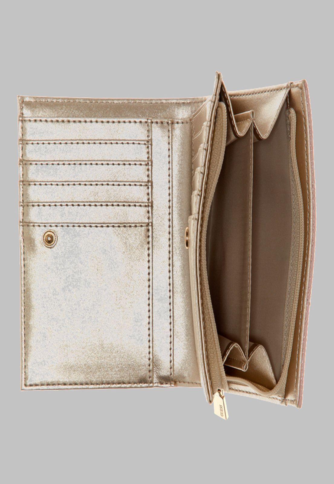 Billetera Guess Malia Slg Fold Up Crema-38
