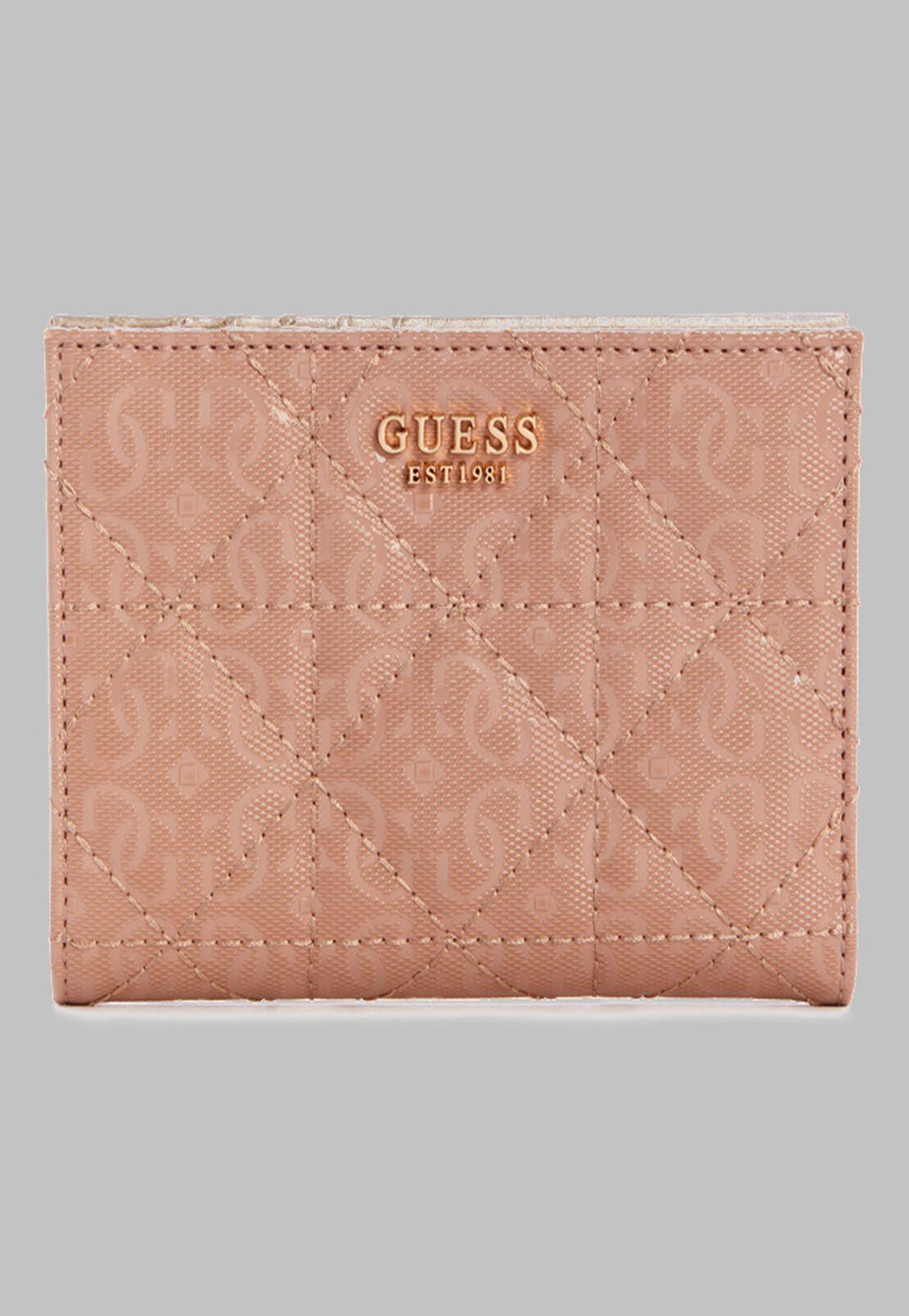 Billetera Guess Malia Slg Fold Up Crema-1