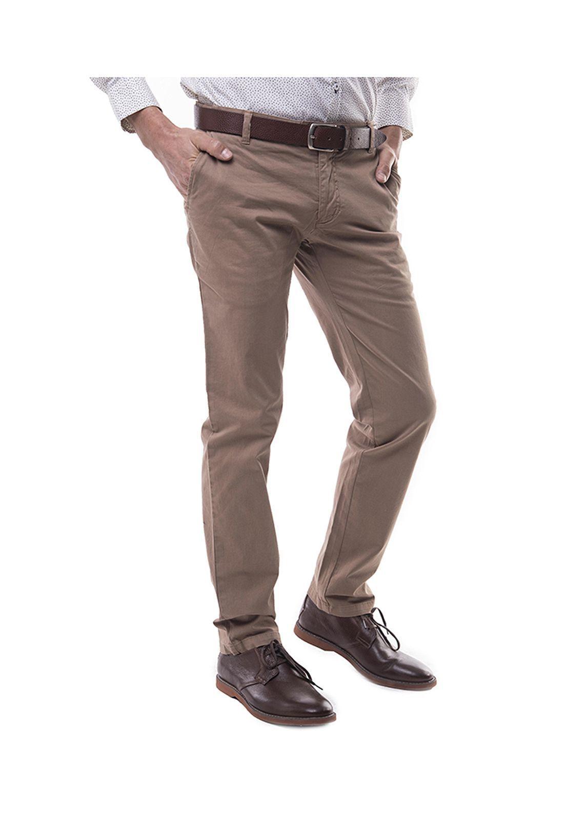 Pantalón Metropoli café claro-0