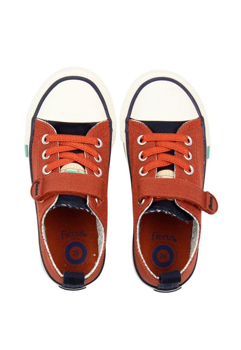 Zapatilla urbana velcro elástico caminar niño 896-2