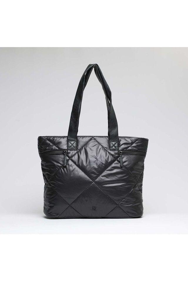 Cartera Hombro Negra Puffa  Humana-0