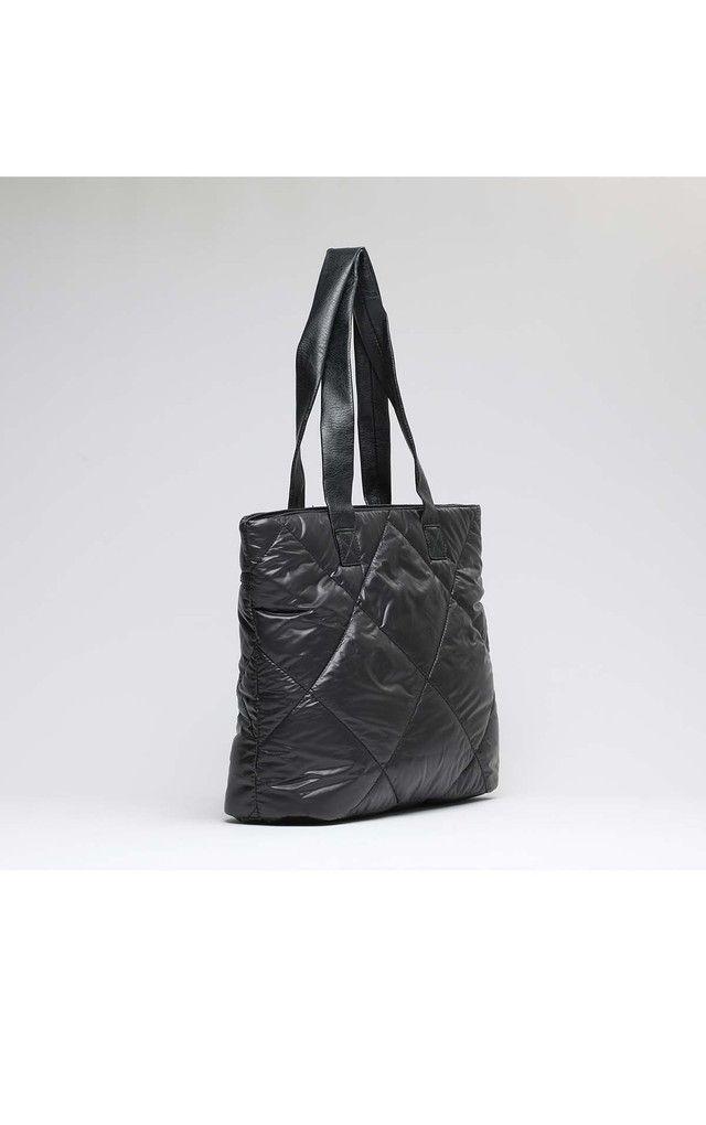 Cartera Hombro Negra Puffa  Humana-2
