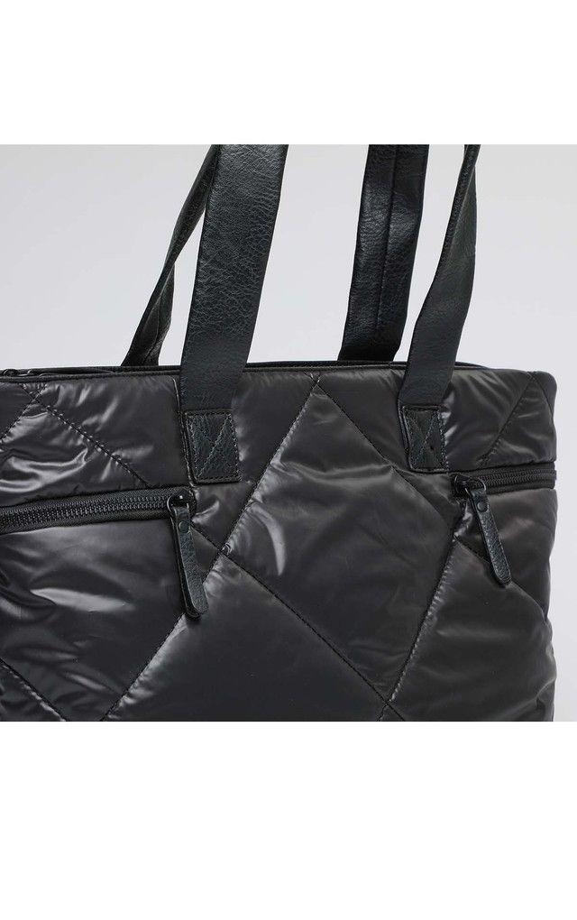 Cartera Hombro Negra Puffa  Humana-3