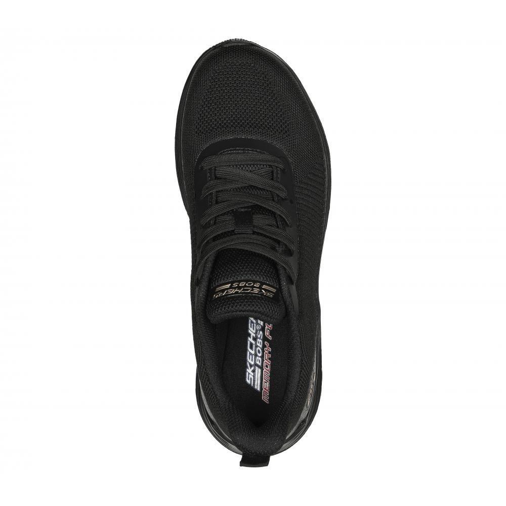 Zapatilla Mujer Bobs Squad Waves Negro Skechers-1