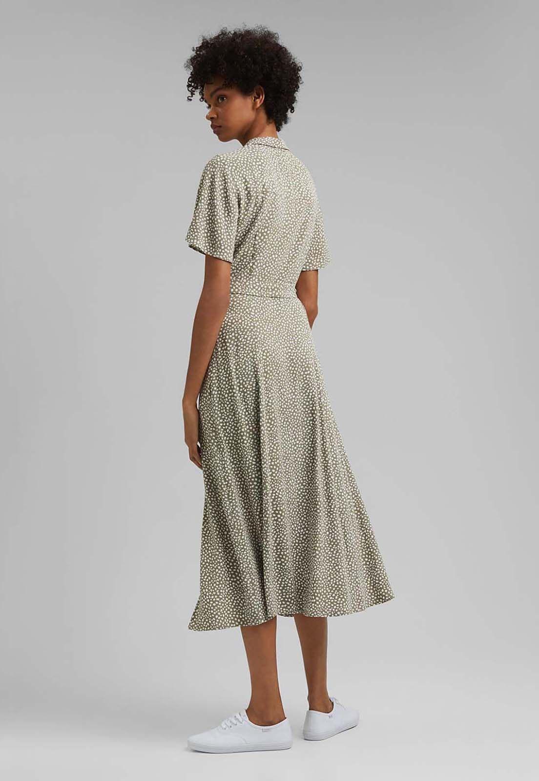 Vestido Camisero Con Cinturón, Lenzing™ Ecovero™ Esprit-1