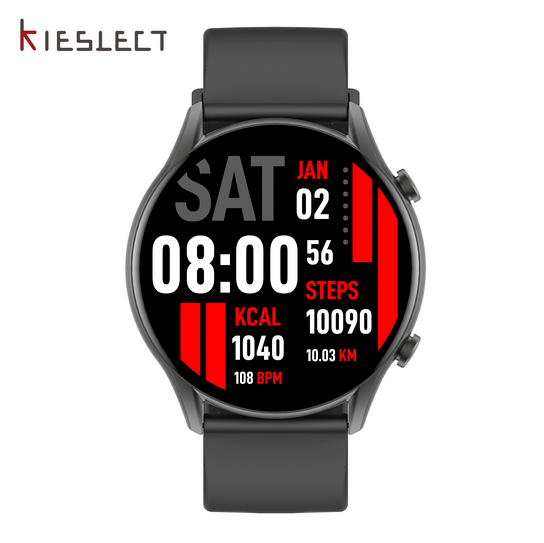 Smartwatch Kieslect Kr Negro Con Llamadas-1
