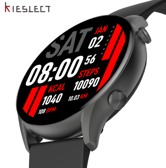 Smartwatch Kieslect Kr Negro Con Llamadas-2