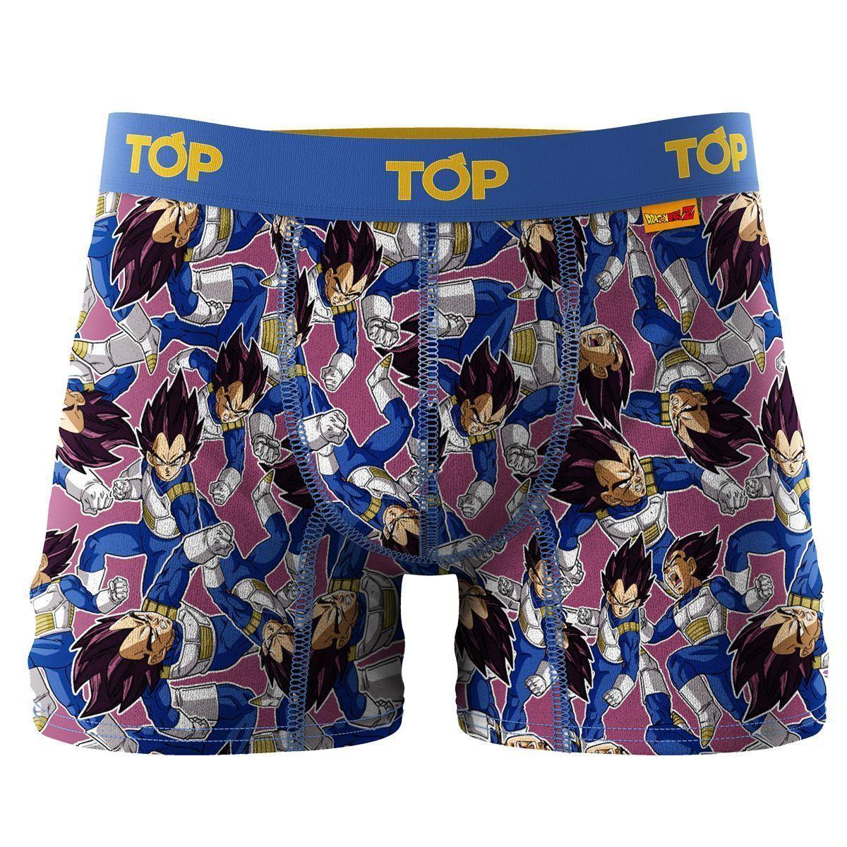 Boxer Medio Dragon Ball Z Algodón Pack 3 VEGETA C1-1