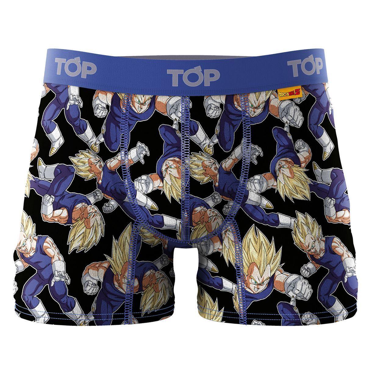 Boxer Medio Dragon Ball Z Algodón Pack 3 VEGETA C1-3