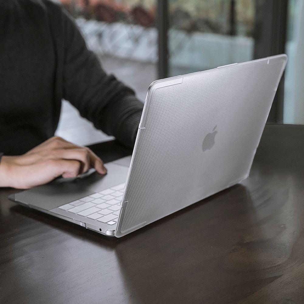 Tomtoc - Carcasa Rígida para MacBook Air 13 pulgadas | Transparente-4