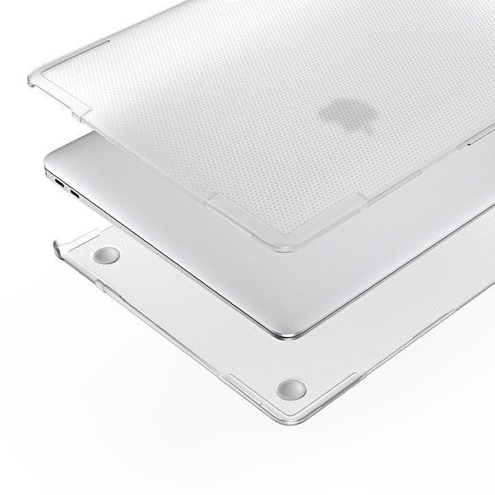 Tomtoc - Carcasa Rígida para MacBook Air 13 pulgadas | Transparente-1