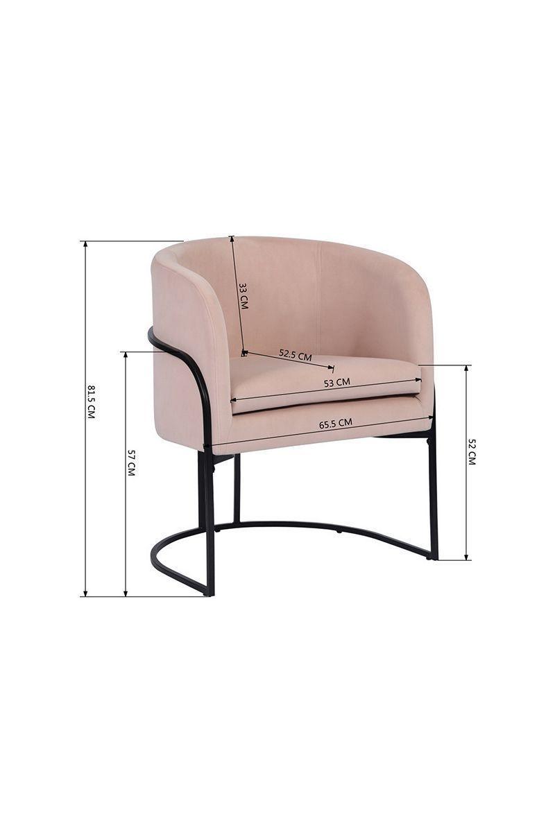 Sitial Poltrona de Terciopelo Eva Rosado-2