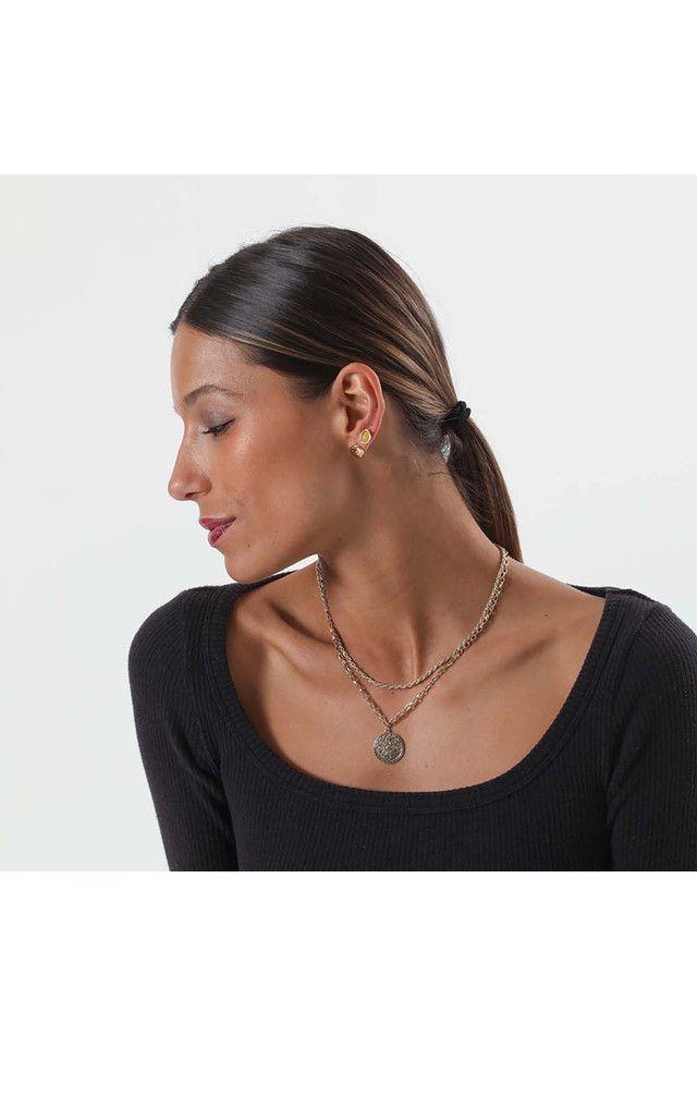 Collar Corto Dorado Reynolds Humana-1