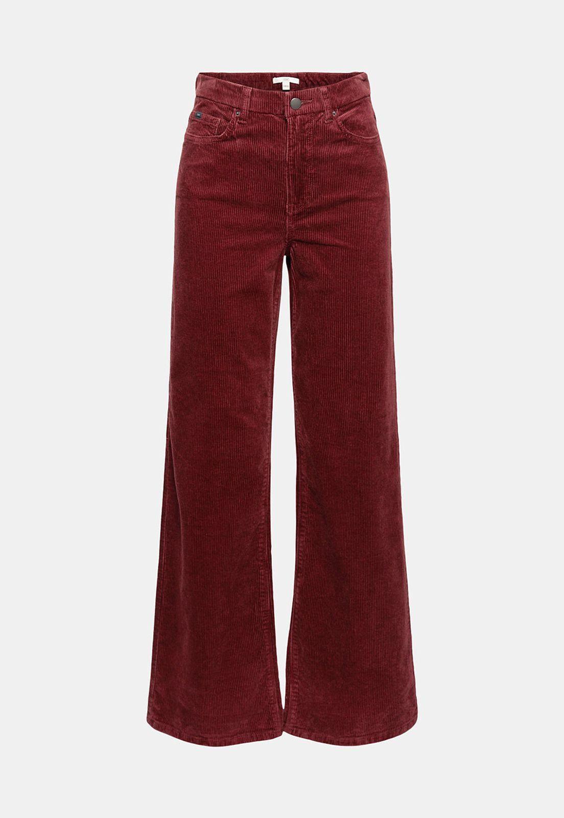 Pantalón Mujer Pierna Ancha Esprit-3