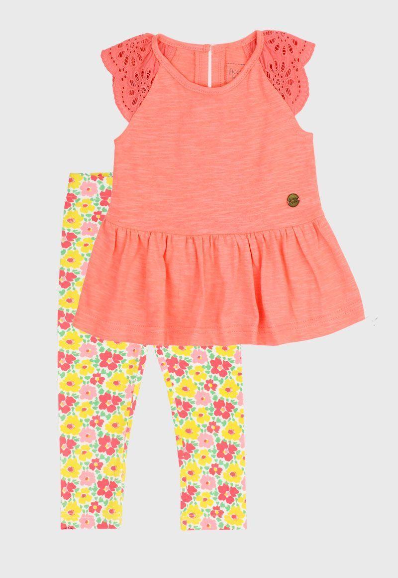 Conjunto bebé niña craft 218-0