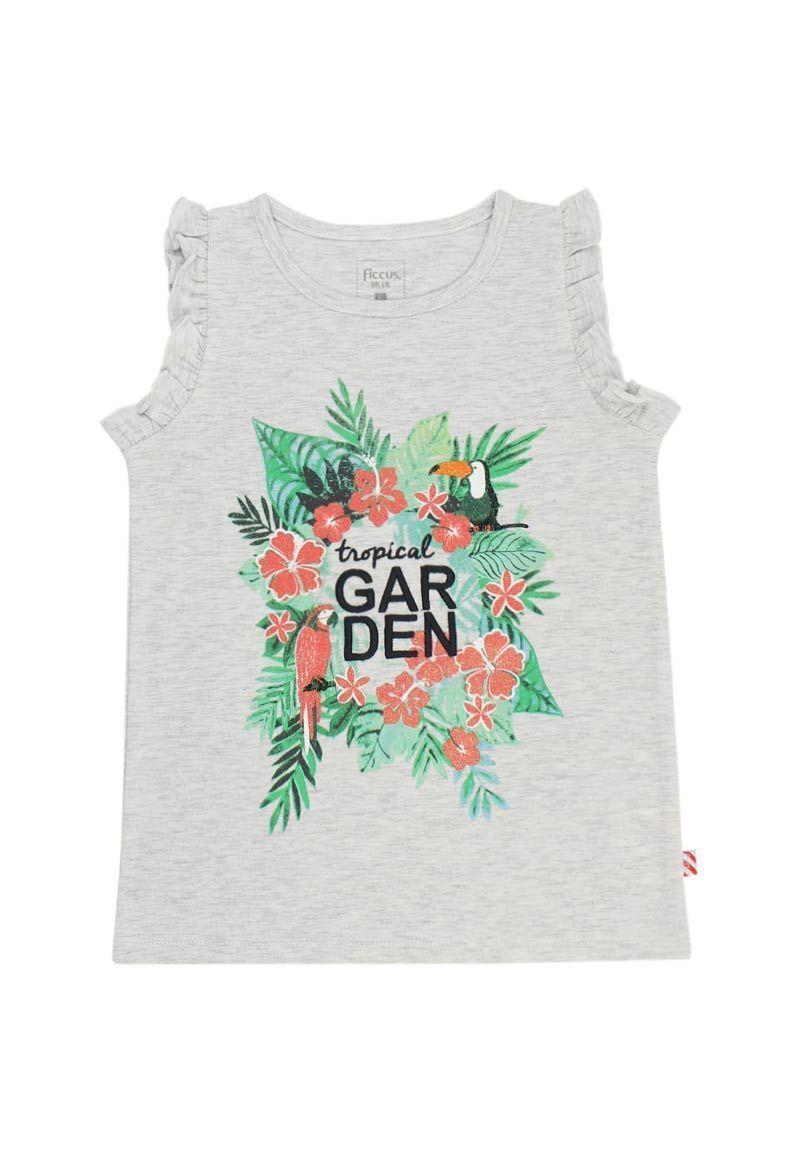 Polera Kids Niña S/ Mangas Sunset Ficcus-0