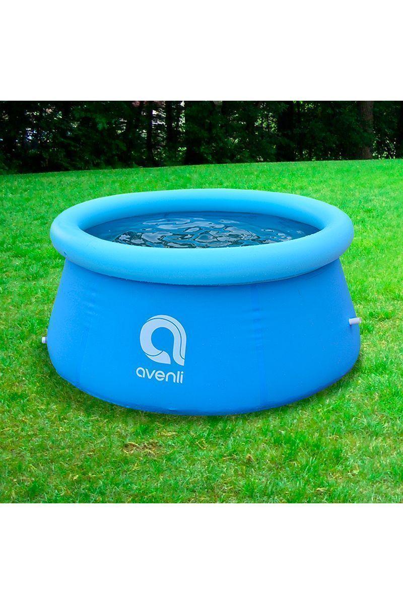 Piscina Inflable Redonda 1137Lts 73cmx180cm Celeste-5