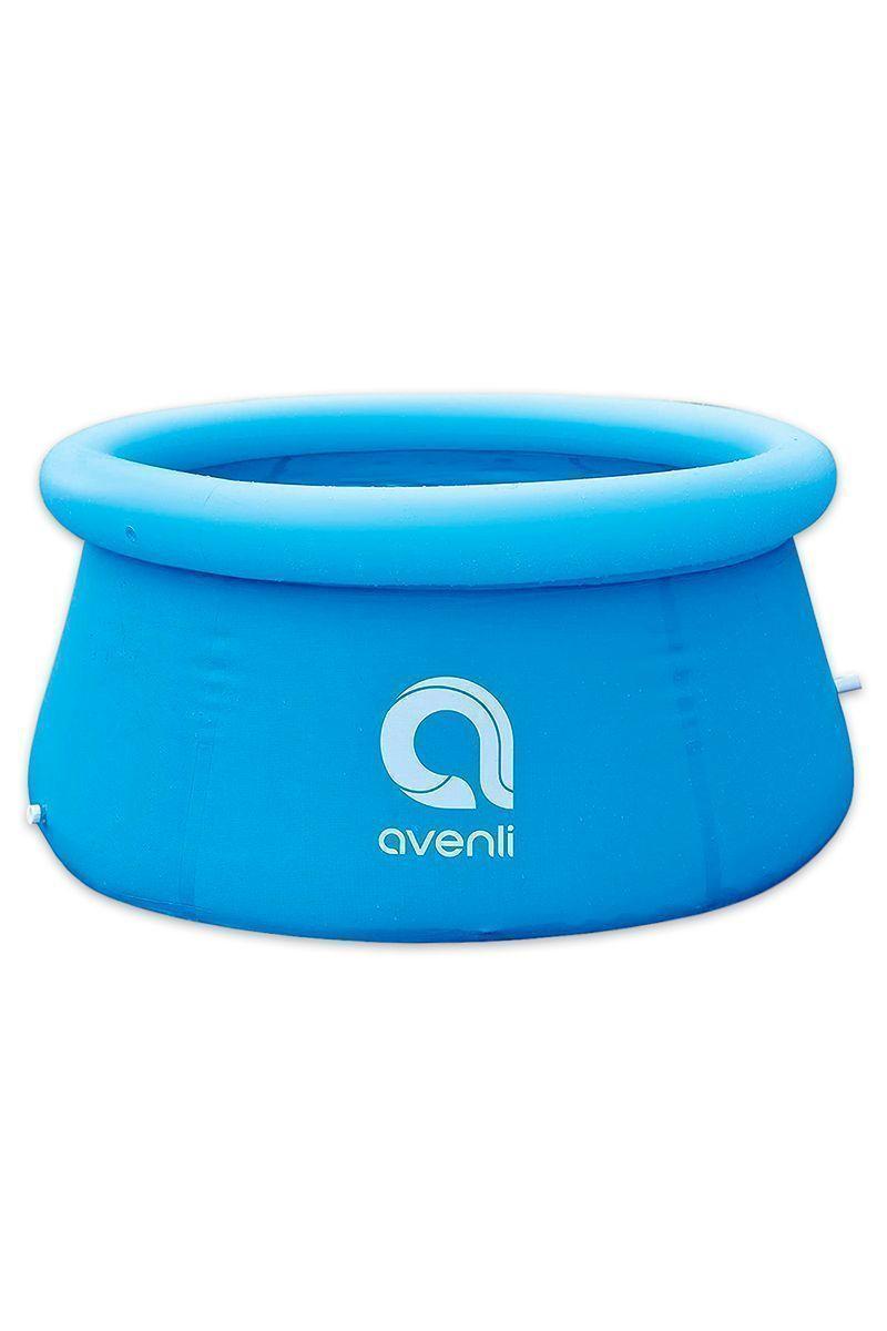 Piscina Inflable Redonda 1137Lts 73cmx180cm Celeste-0