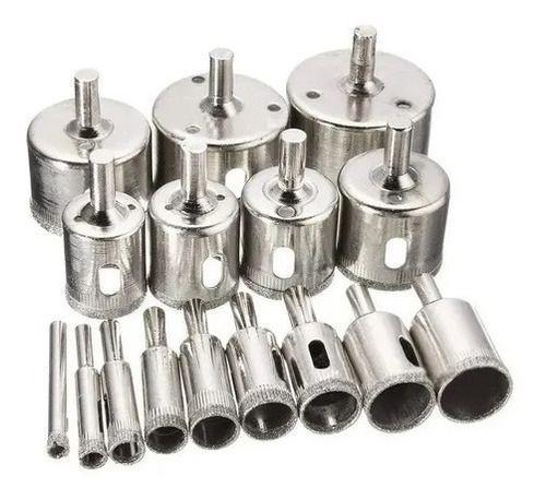 Brocas De Copa Para Cerámica Mármol Vidrio Piedra De 30 Pzas-0