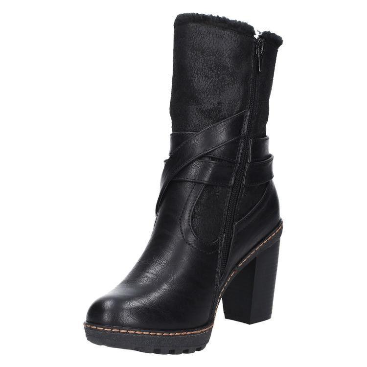 Botin Casual Mujer Dakota - V723 Negro-4