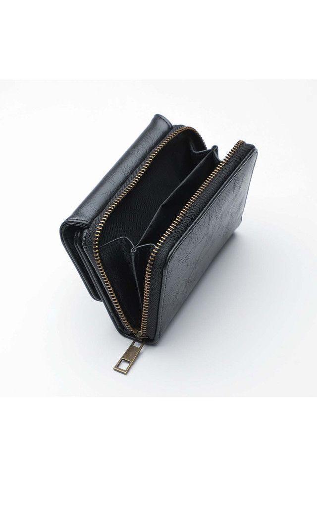 Billetera Chica Negra Chavala  Humana-2