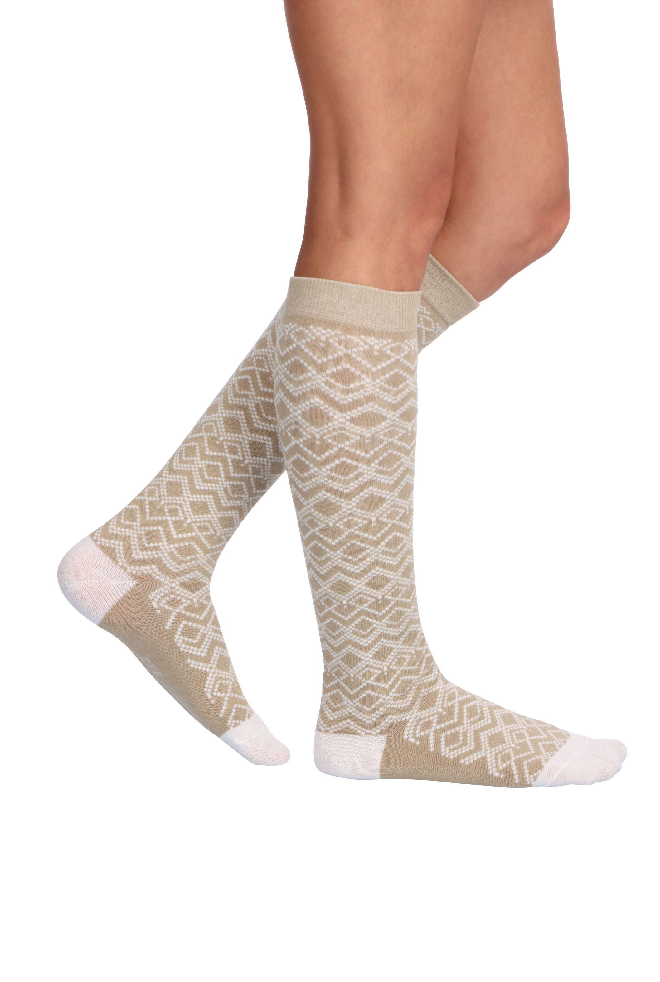 CALCETIN LARGO ALGODÓN PACK 3.-4