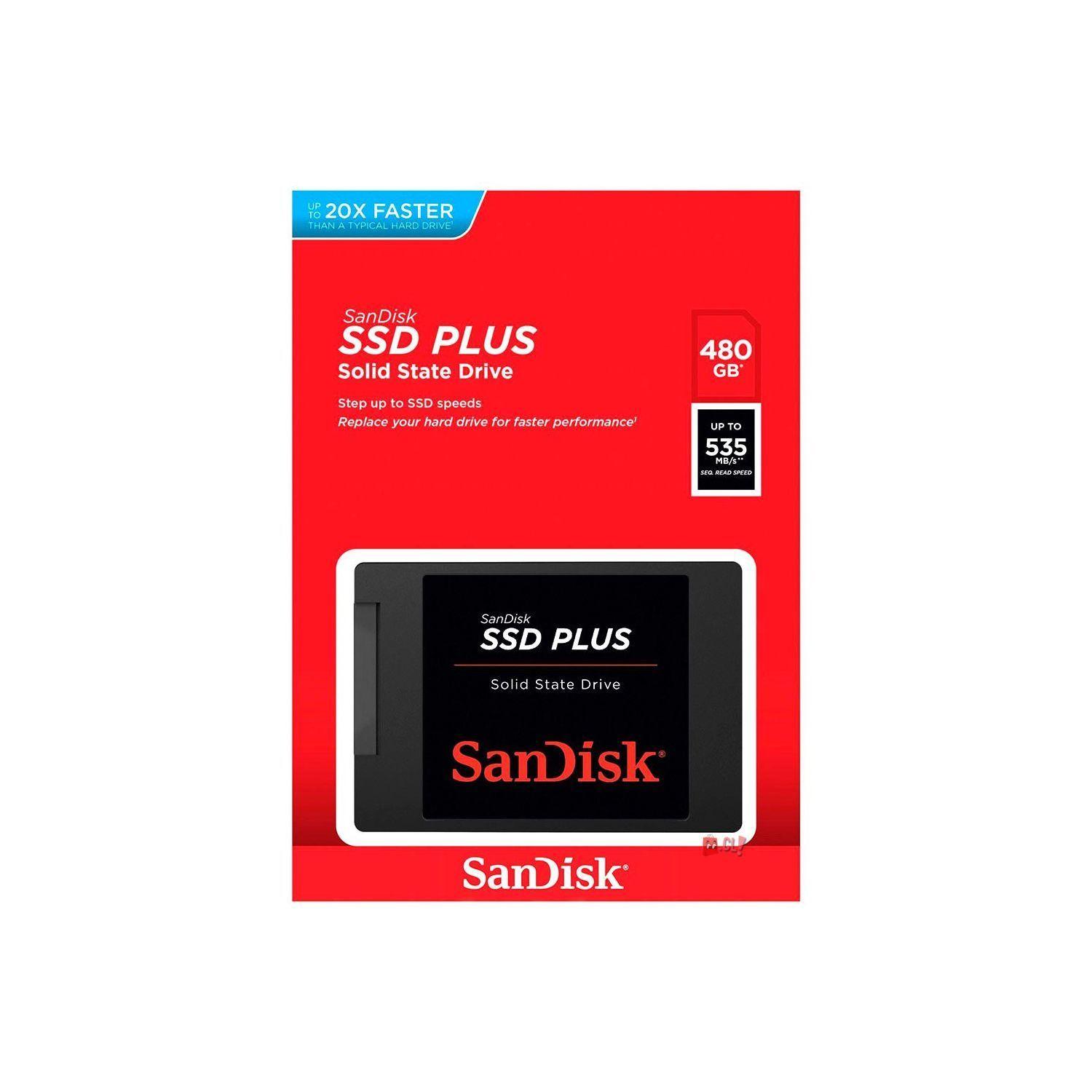 Unidad Ssd 480gb Sata3 Sandisk Plus - PuntoStore-3