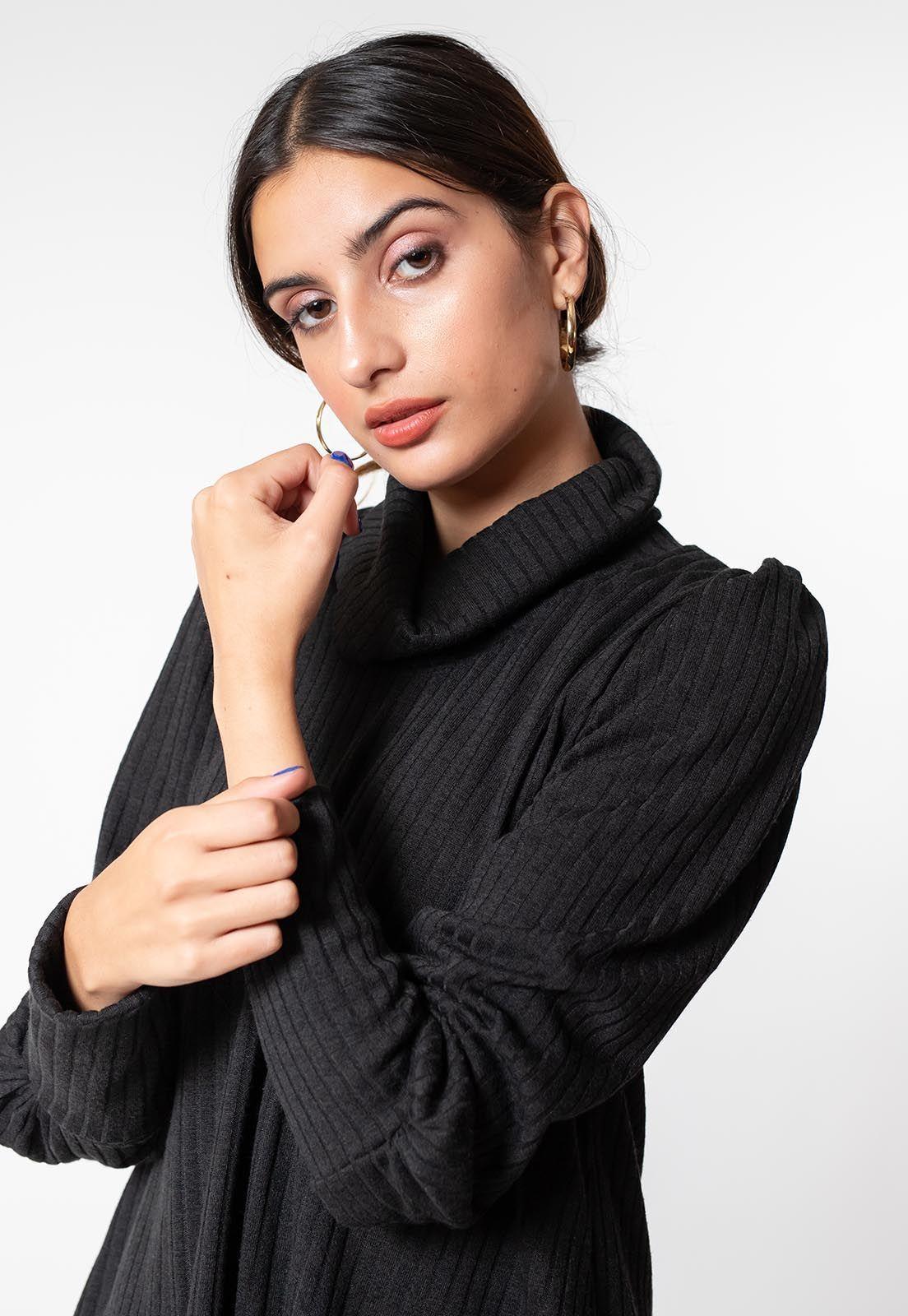 Sweater Isabel Negro Natalia Seguel-5