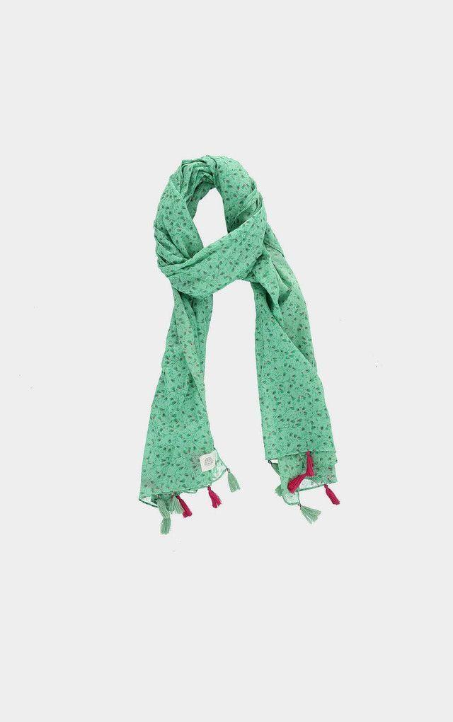 Pañuelo Estampado Green verde  Humana-0