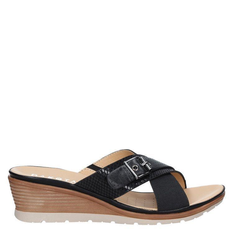 Sandalia Casual Mujer Dakota - B672 Negro-1