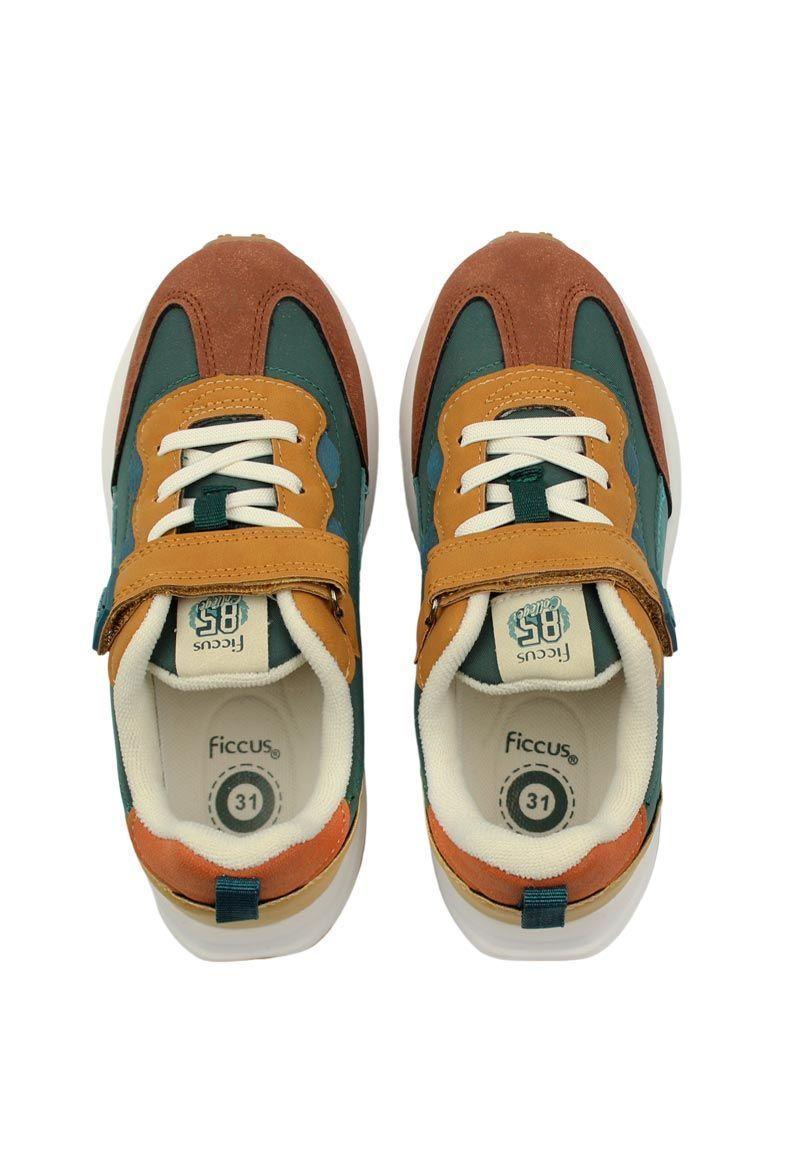 Zapatilla sport velcro elastico a correr niño 932-2