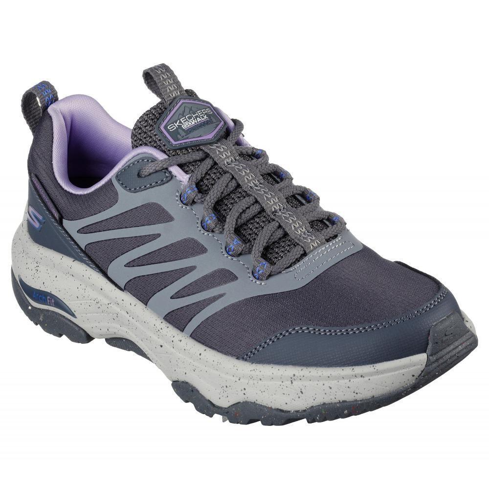 Zapatilla Mujer Go Walk Arch Fit Gris Skechers-0