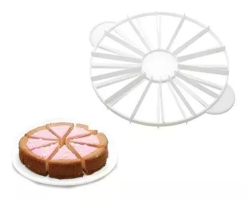 Cortador Pastel Porcionador Cortador Torta Cortador Queque BLANC- 142100-1