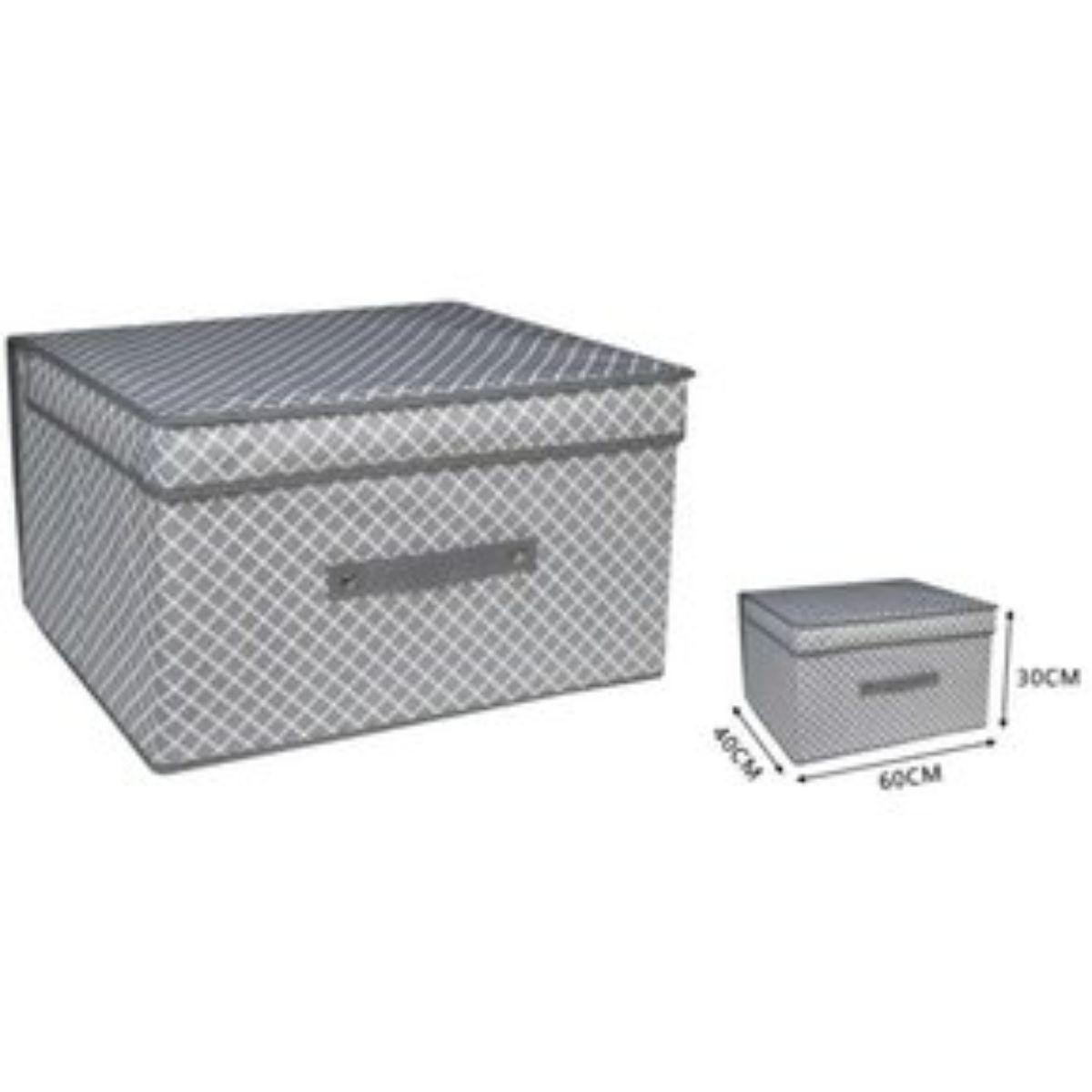 Caja Organizadora De Ropa Closet Con Tapa 604030 Cm-1
