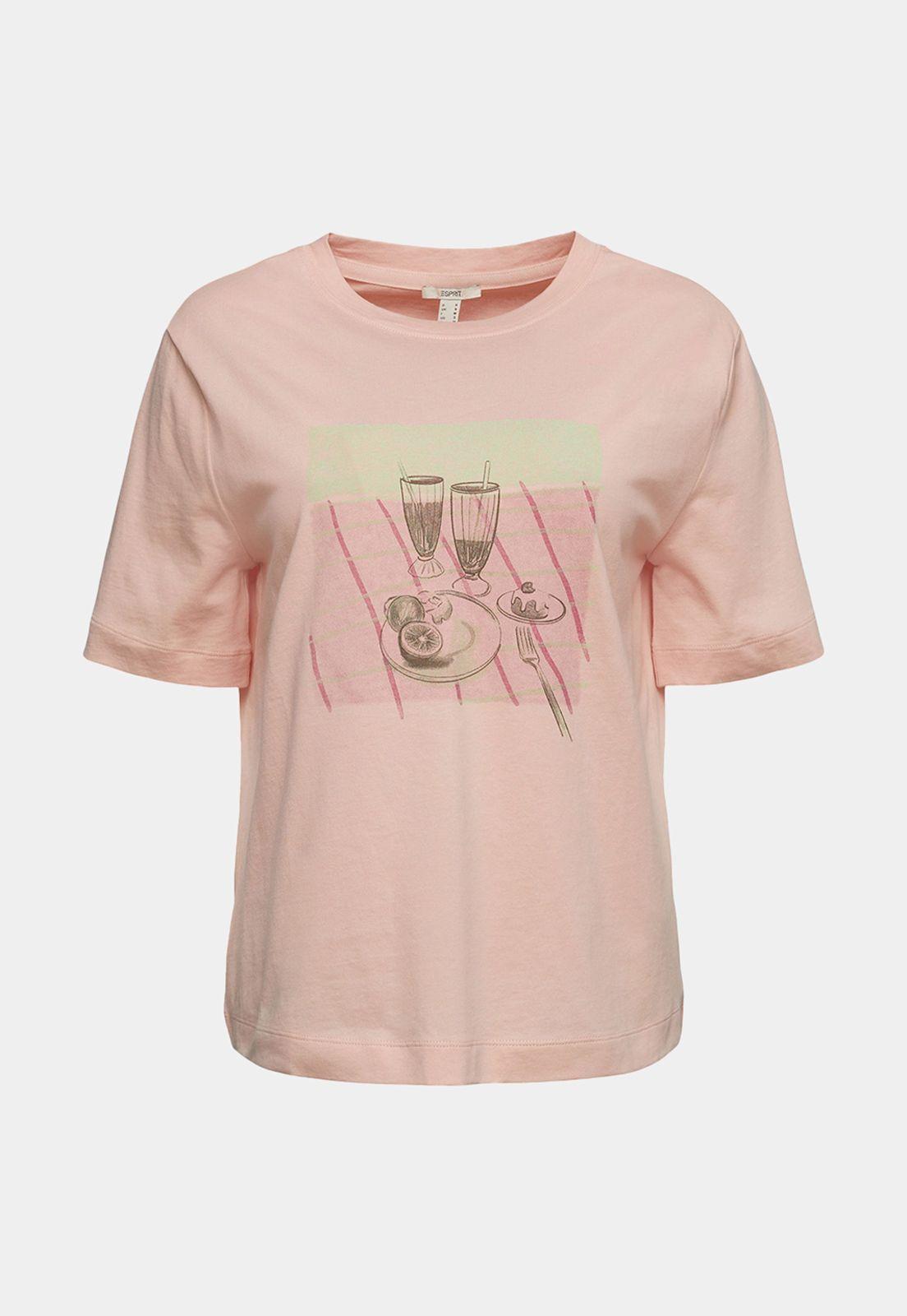 Polera Con Estampado Esprit-3