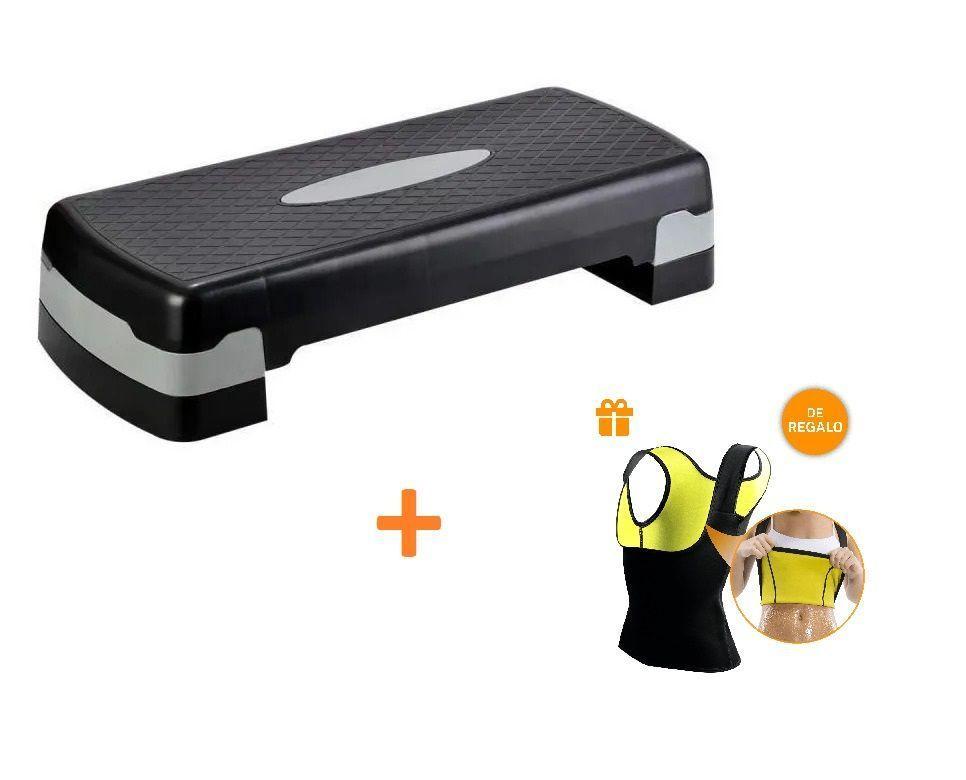 Pack Step aerobico 2 niveles +  Faja de regalo-2