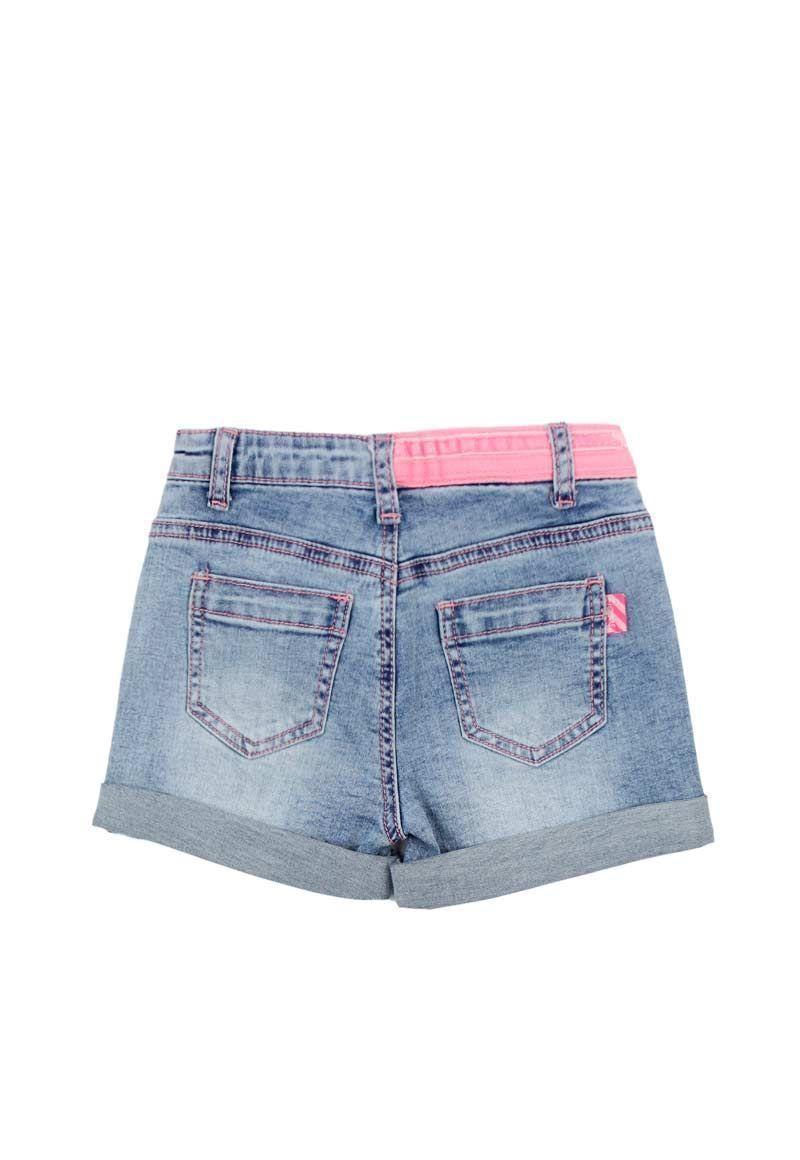 Short Kids Niña Jeans Funny Ficcus-1