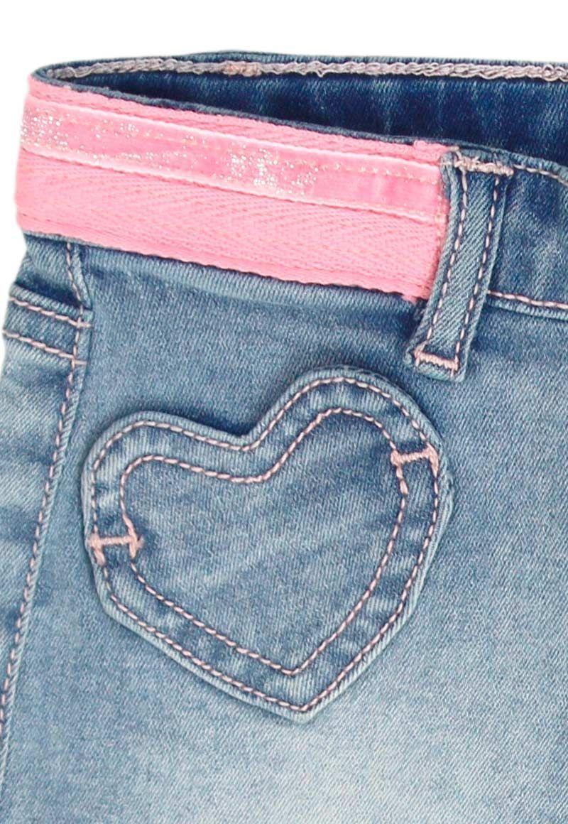 Short Kids Niña Jeans Funny Ficcus-2