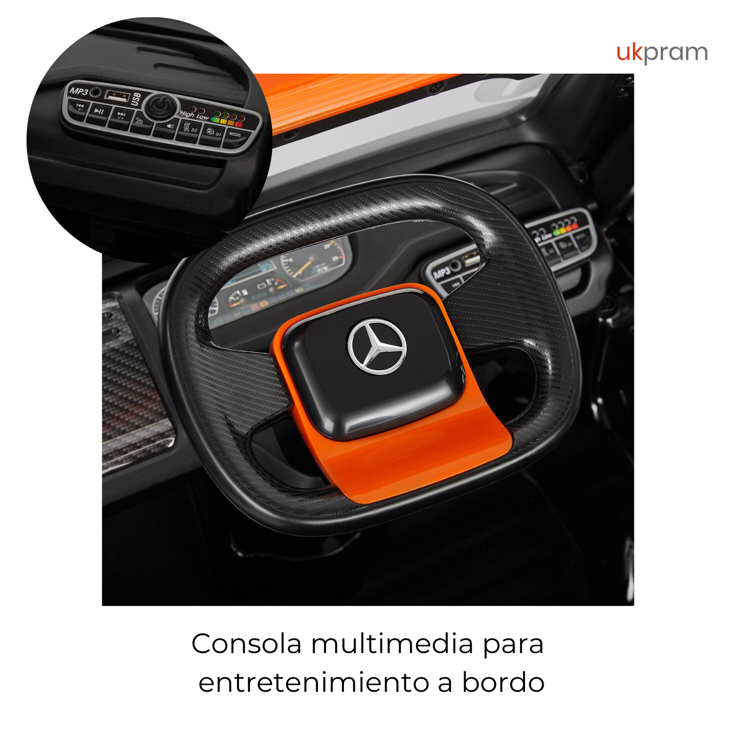 CAMION A BATERIA MERCEDES BENZ AXOR | UKPRAM-6