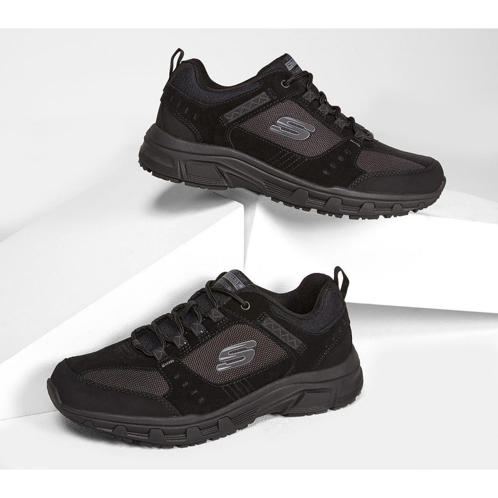 Zapato Hombre Oak Canyon Negro Skechers-1