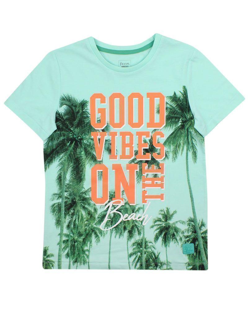 Polera Jr Niño Estampada Sunny Days Ficcus-0