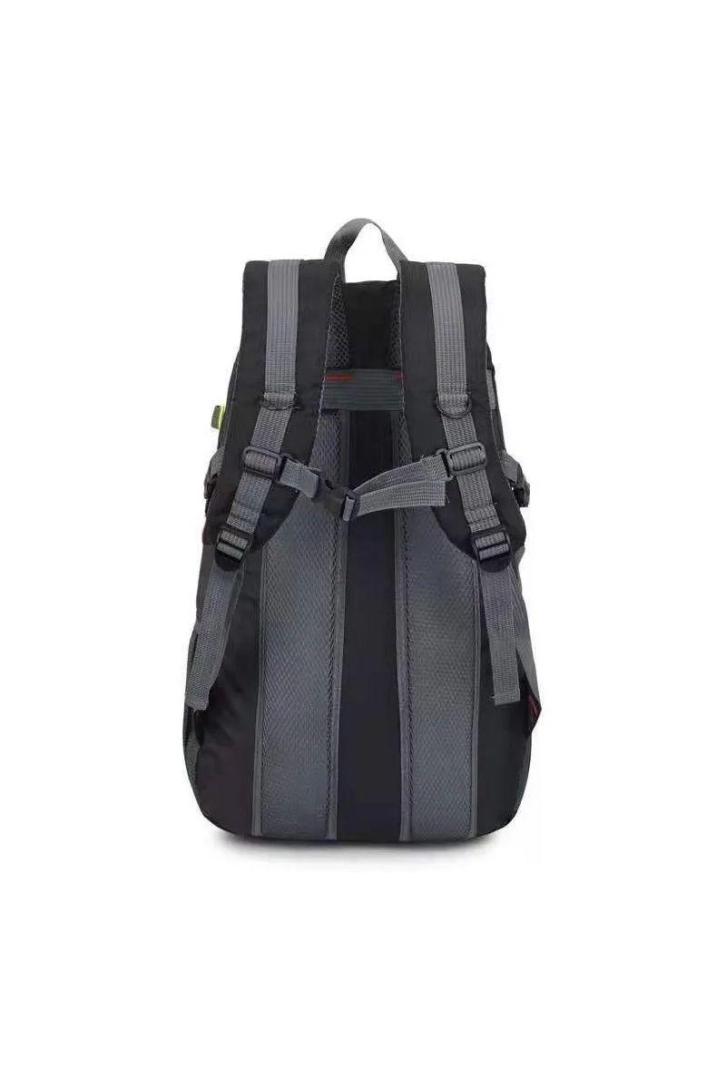 Mochila De Viaje Deportiva Trekking 40 Lts Negro-2