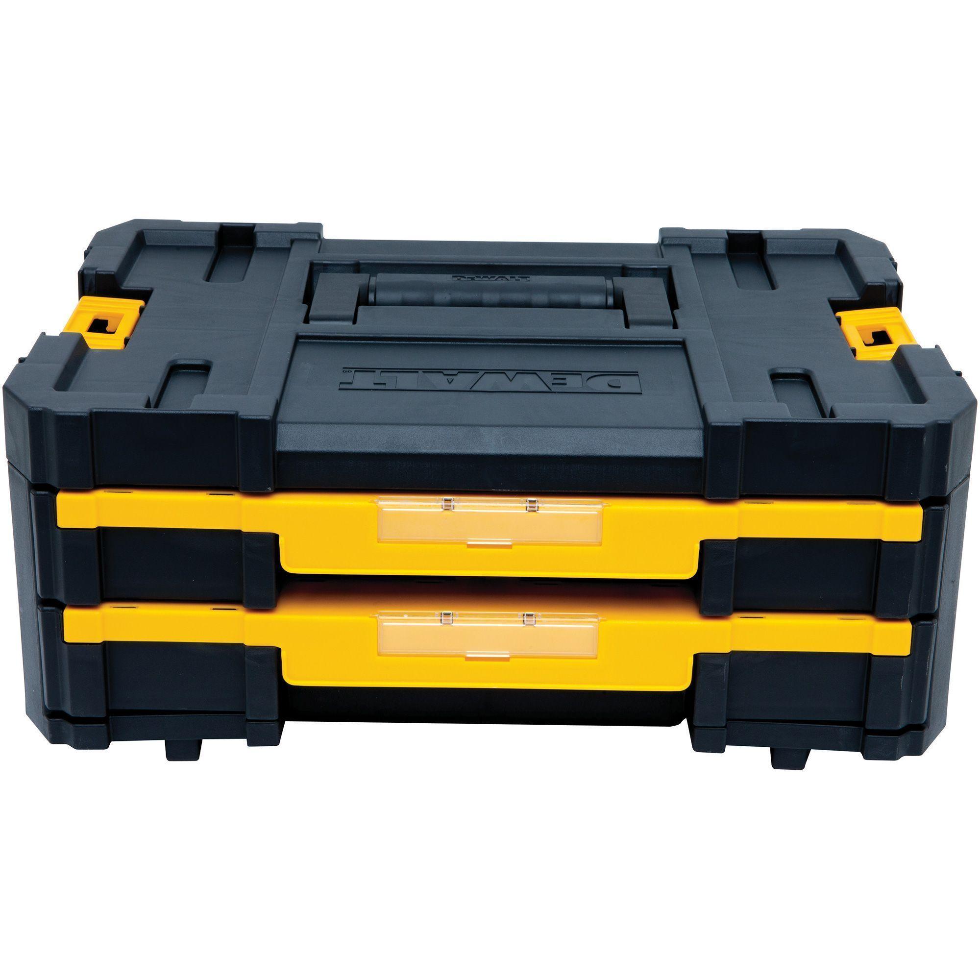 Caja Con Doble organizador 7.5kg Tstak Dewalt Dwst17804-4