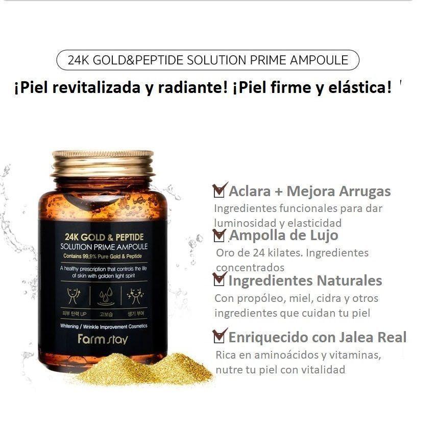 Serum Anti Edad Oro y Péptidos 250ml Cosmética Coreana-1