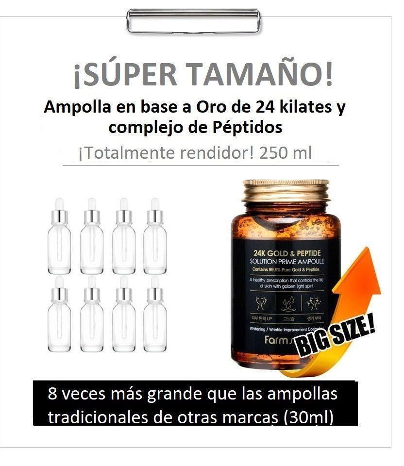 Serum Anti Edad Oro y Péptidos 250ml Cosmética Coreana-2
