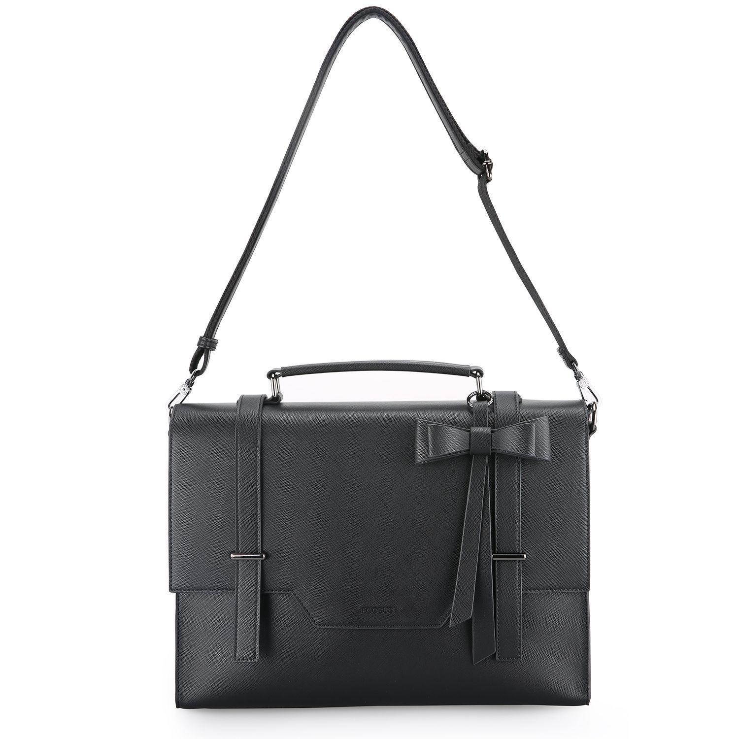 Ecosusi Bolso Maletín WORKS para laptop de hasta 15.6 '' - negro-3